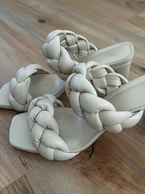 Braided H&M Heeled Sandals